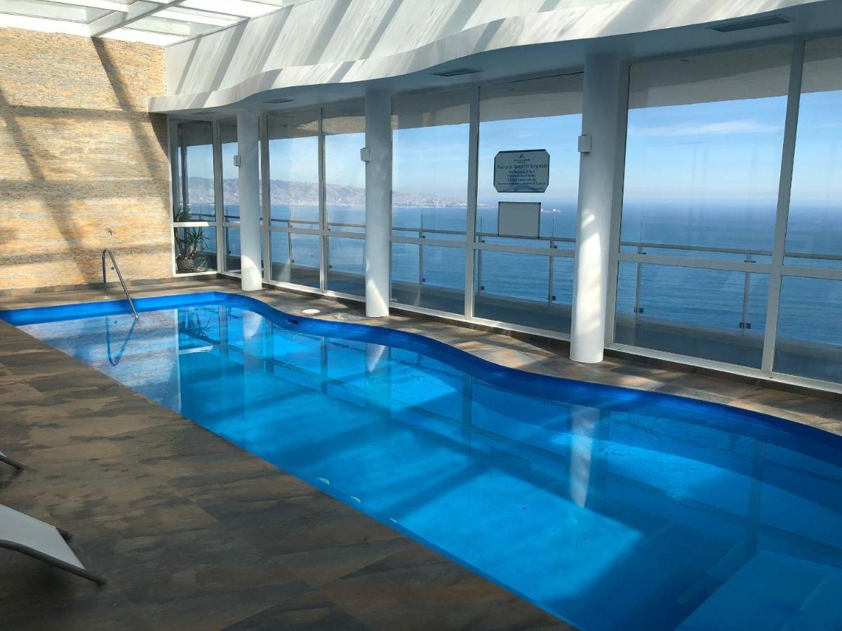 דירות וינה דל מר Hermoso Departamento Con Insuperable Vista Al Mar מראה חיצוני תמונה