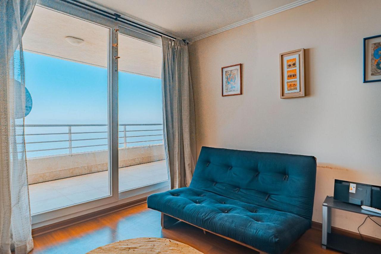 דירות וינה דל מר Hermoso Departamento Con Insuperable Vista Al Mar מראה חיצוני תמונה