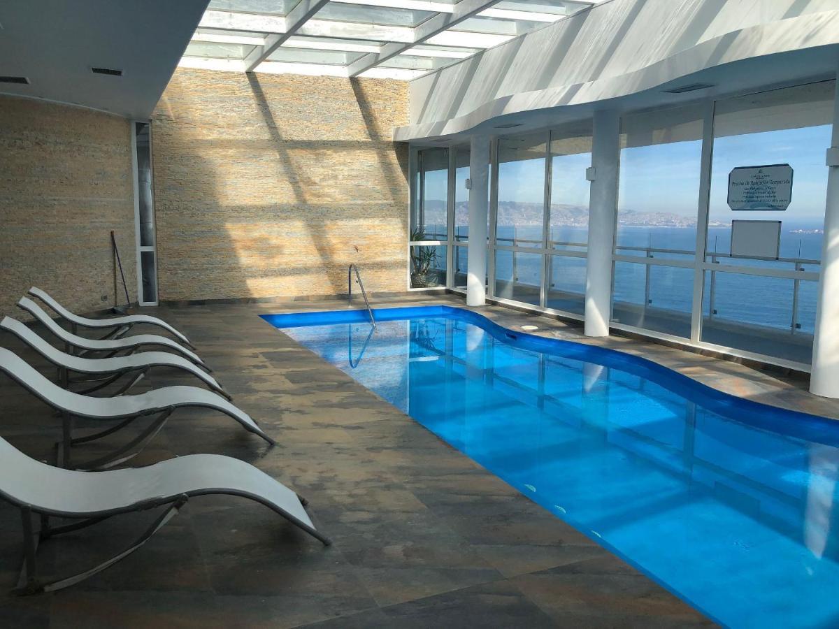 דירות וינה דל מר Hermoso Departamento Con Insuperable Vista Al Mar מראה חיצוני תמונה