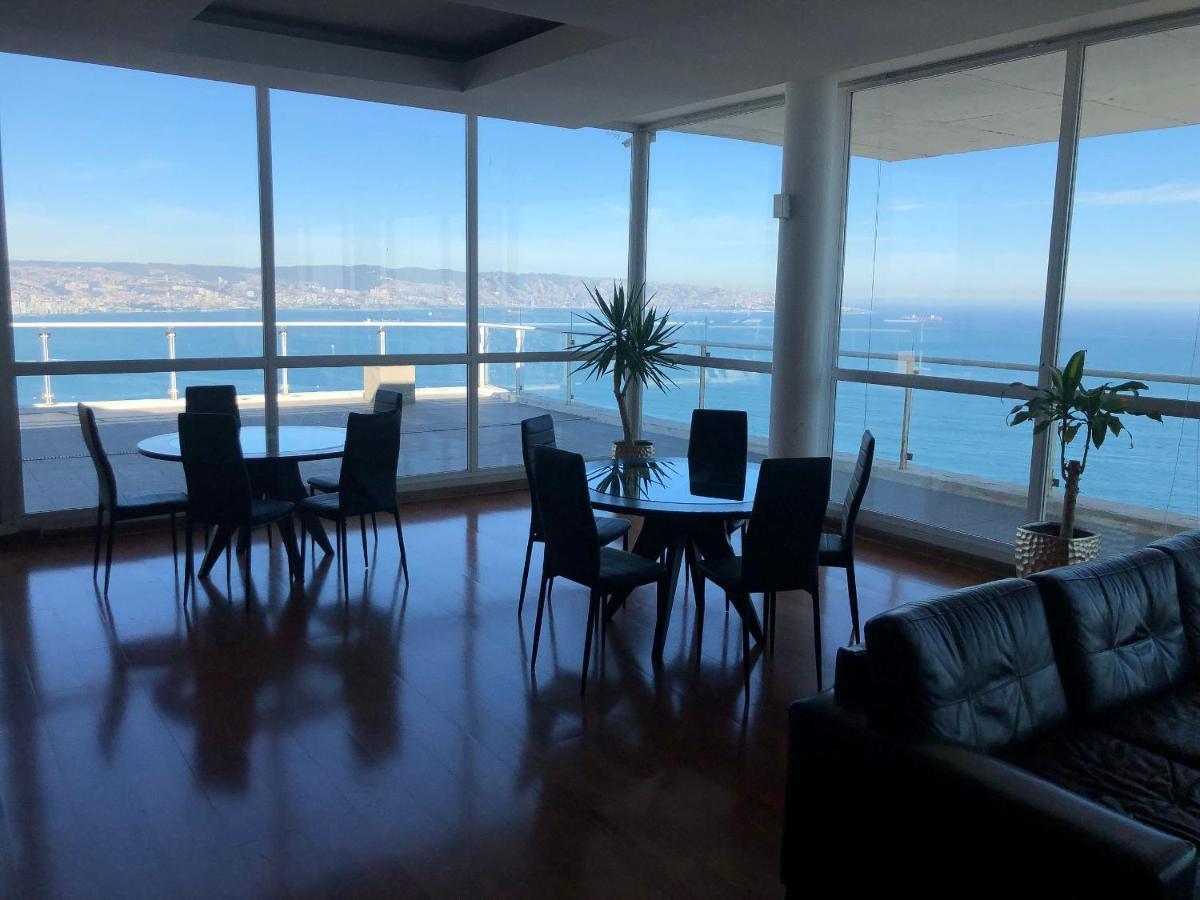 דירות וינה דל מר Hermoso Departamento Con Insuperable Vista Al Mar מראה חיצוני תמונה